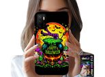 Custodia Per Xiaomi Poco M3 Pro 5G - Calderone Strega Bacchetta Magica Halloween Vetro