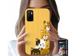 Custodia Per Xiaomi Poco M3 Pro 5G - Amore Gatto, Disegni Con Gatti, Custodia + Vetro
