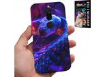 Cover Per Xiaomi Redmi 8 - Serpente Cobra Serpente A Sonagli Cover Rettile + Lamina