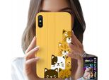 Custodia Per Xiaomi Redmi 9A - Amore Gatto, Disegni Con Gatti, Custodia + Vetro