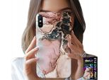 Custodia Per Xiaomi Redmi 9A - Elegante Design Marmorizzato Di Tendenza + Vetro