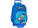 Safta Donald Zaino Per Bambini Con Rotelle Blu Blu Taglia Unica