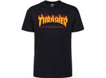 Maglietta Thrasher Flame - Taglia: S - Colore: Nero