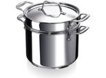 Beka Chef, 7,6 L, Acciaio Inox, Acciaio Inox, Ceramica, Gas, Alogeno, Induzione, Piano Cottura Sigillato, Acciaio Inox, 24 Cm