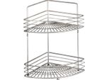 Wenko Scaffale Angolare A Parete Appendi Libri Portaoggetti Da Cucina Milano 2 Ripiani Premium