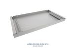 Triton RAC-UP-450-A4 Ripiano Rack 19", 1U, Max 80Kg, Max 450Mm, Grigio"
