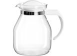 Montana: :Content Teiera, Teiera In Vetro, Teiera, Caffettiera, Teiera, Vetro, Bianco, 1,25 L, 057865