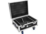 Roadinger Flightcase 4X Akku Ip UP-4 Quickdmx Con Funzione Di Ricarica