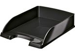 Leitz 5226-30-95 5226 Vassoio Per Lettere Plus Wow - A4, Polistirolo, Nero Metallizzato
