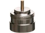 Eurotronic 700114 Vama, Adattatore In Metallo Per Termostati Per Radiatori (Adattatore Per Valvole Per Radiatori, Lunga Durata, Accessori Per Termostati Per Radiatori, Attacco: M28 X 1Mm)