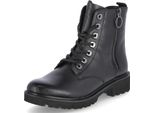 Remonte Scarpe Da Donna Stivali Stivali Stringati Nero Leisure, Numero Di Scarpe: 39 Eu