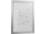 Durable Cornice Espositiva Duraframe® Wallpaper A4, Argento, 484323