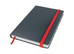 Leitz Cosy A5 Quaderno Cucito, A Righe, Copertina Morbida, 80 Fogli, Grigio Velluto