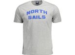 North Sails SHORT-SARM T-SHIRT Da Uomo Grigio : Colore - Grigio, Taglia - Xl Taglia: Xl Colore: Grigio