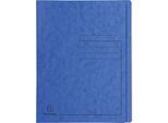 Exacompta 39992E Schnellhefter - A4, 350 Blatt, Colorspan-Karton, 355 G/Qm, Blau