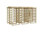 Pergole Con Tetto 6 Pezzi 100X90X200 Cm In Legno Di Pino Impregnato