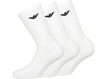Emporio Armani Calzini Medio-Alti Da Uomo (Confezione Da 3) Bianco/Bianco Taglia Unica