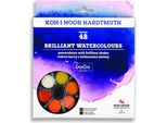 Colori Ad Acqua Koh-I-Noor/Acquerelli Briiliant Round 48 Colori