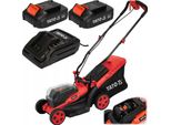 Tosaerba A Batteria Da 36 V (2 Batterie Da 2 Ah + Caricabatteria)