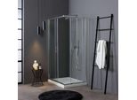Box Doccia Angolare Scorrevole 70X100 Cm Cristallo Trasparente | Luna