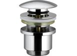 Piletta Click Clack Per Lavabo E Bidet Con Controcoppa