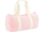 Westford Mill W814 | Earthaware Organic Barrel Bag / 50 X 25 X 25 Cm - Colore: Rosa Pastello - Dimensioni: 50 X 25 X 25 Cm