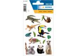 Herma 15478 Herma Sticker Decor "Exotische Tiere"", Aus Papier"