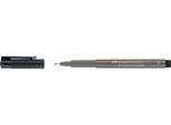 Faber-Castell 167373 FABER-CASTELL Penna A Inchiostro Pitt Penna Per Artisti, Grigio Caldo Iv