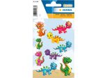 Herma 15486 Herma Sticker Magic "Kleine Dinos"", Aus Glitterfolie"