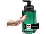 Dispenser Per Sapone Bremermann, Dispenser Per Sapone In Schiuma, Dispenser Per Sapone, Vetro, Verde