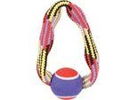 Gioco Per Cani Tennis Ball Rope Cerchio 23Cm Zolux