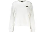 Cavalli Class Sweatshirt Senza Chiusura A Cerniera Signora Bianco : Colore - Bianco, Taglia - Xl Taglia: Xl Colore: Bianco