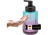 Dispenser Per Sapone Bremermann, Dispenser Per Sapone In Schiuma, Dispenser Per Sapone, Viola/Blu