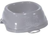Ciotola Per Cani In Plastica Antiscivolo 2L Grigio Zolux