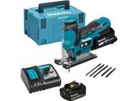Seghetto Alternativo 18V Lxt Li-Ion (2X3 Ah) In Makpac - Makita DJV185RFJ