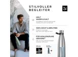 Lars NysØM Borraccia In Acciaio Inox | Bottiglia Isolata Senza Bpa | Borraccia A Prova Di Perdite Per Sport, Bici, Cane, Bambino, Ragazzi 1000Ml Acciaio Inox