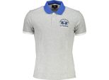 La Martina Polo Uomo Tessile Grigio SF21500 - Taglia: 2XL