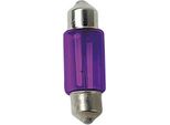 Lampa 12V Lampada Siluro - 11X31 Mm - 10W - SV8,5-8 - 2 Pezzi - Blister - Viola