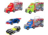 Toi-Toys Turbo Racers Camion Con Auto Da Corsa, 3Dlg.