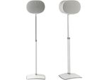 Supporto Da Pavimento Regolabile Sanus Per Sonos Era 300 Coppia Bianco