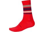 Endura Merino Stripe Socks E1234 - 1 Paio, Mirtillo - Taglia S-M (37-42)
