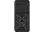 Mayaxess, Custodia Protettiva Per Google Pixel 8, Cover Fotocamera Con Supporto Ad Anello, Nero
