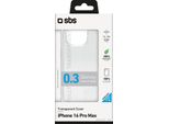 Sbs TESKINIP1667PT, Cover, Apple, Iphone 16 Pro Max, 17,5 Cm (6,9"), Trasparente"