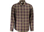 Camicia Scozzese Regular Fit Con Collo Italiano : Taglia - S Taglia: S