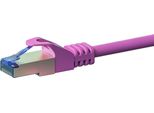 Cavo Di Rete Cat 6A Lsoh - S/Ftp - 5 Metri - Rosa