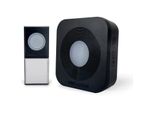 Campanello Senza Fili - Scs Sentinel - 200 Metri - Simplybell - Nero