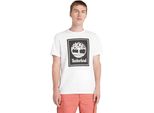 Timberland Stack Logo Maglietta A Maniche Corte Bianco Xl Uomo Bianco Xl