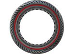 Pneumatici Pro-Mounts Solidi 8 1 2 Nero Linea Rossa