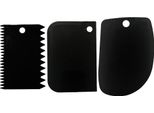 Set Di Spatole Stamperia 3 Pezzi In Plastica Per Modellare