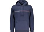 Felpa Da Uomo Blu - Con Cappuccio, Ecologica, Ruvida, Elegante, Taglia: Xl Colore: Blu